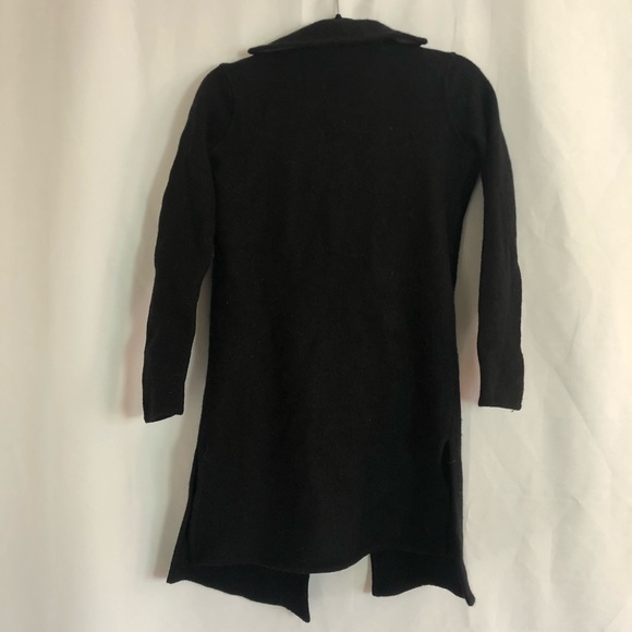 Madewell Merino Wool Black Open Front Cardigan XS - Picture 7 of 7